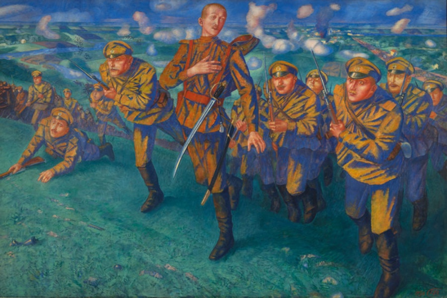 imagen 5 de Guerra y paz en el Museo Ruso de Málaga.
