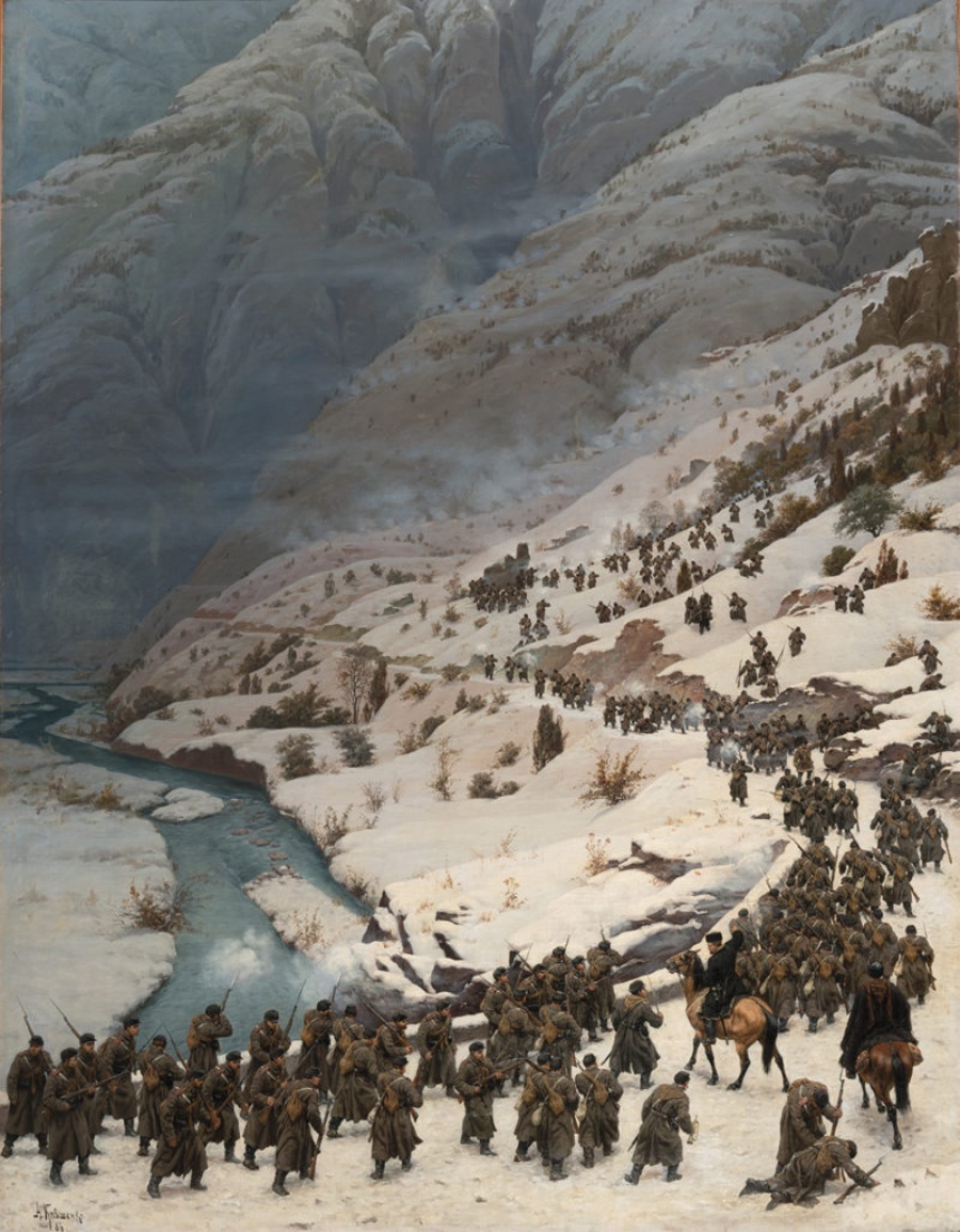 imagen 9 de Guerra y paz en el Museo Ruso de Málaga.