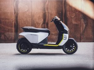 Vektorr: Husqvarna presenta una nueva scooter eléctrica.
