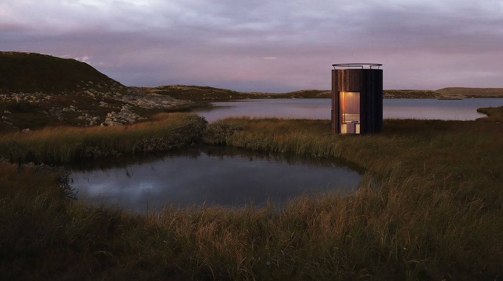 imagen 12 de Lumipod, de los refugios más naturales a una sauna.