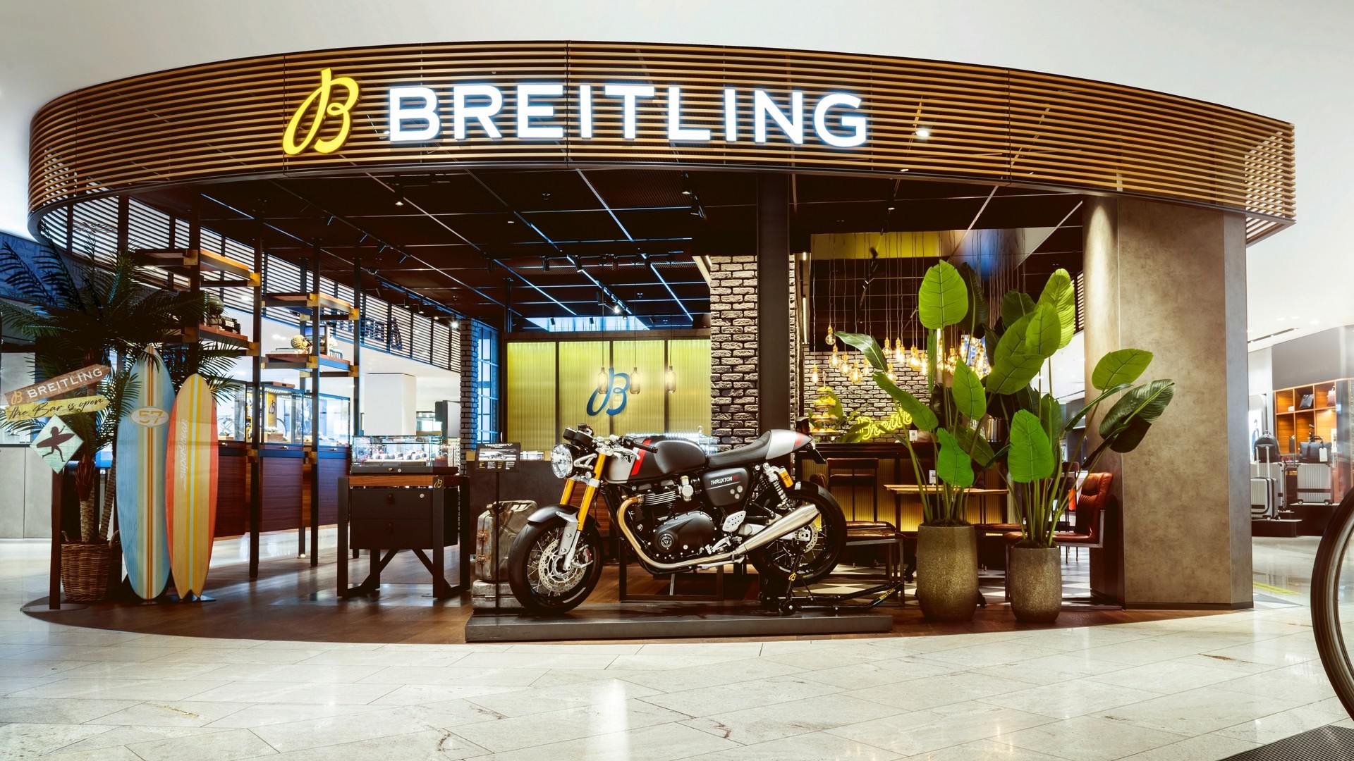 imagen 3 de Breitling y Triumph acuerdan un nuevo tiempo sobre dos ruedas.