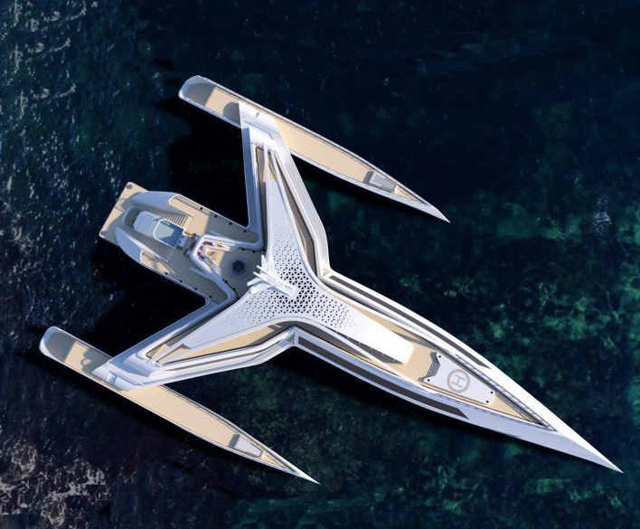 imagen 1 de Estrella. Una nave espacial convertida en yate de diseño y lujo.