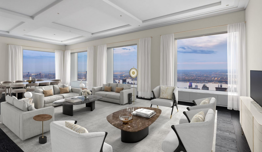 imagen 14 de ¿Imaginas cómo sería vivir en un apartamento de 66 millones de euros en el corazón de Manhattan?