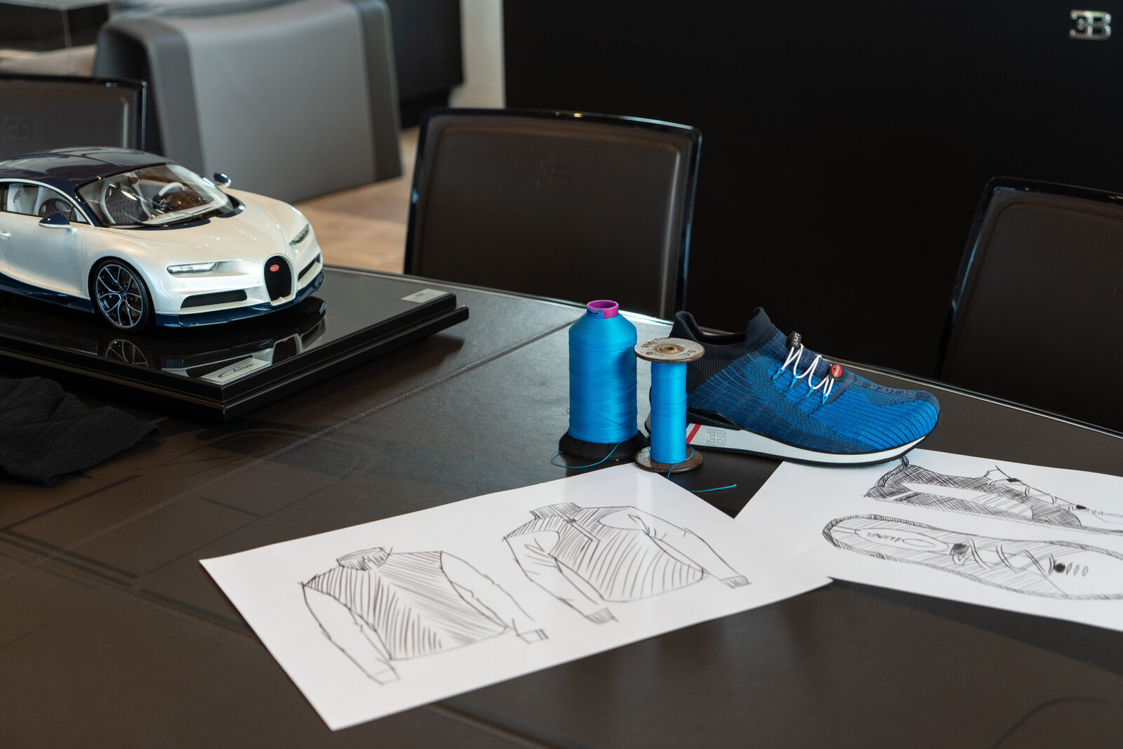 imagen 1 de UYN for Bugatti: ¿una zapatilla como un Bugatti? ¡UYN!