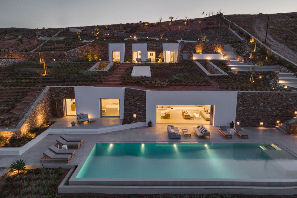 imagen 5 de Antiparos, la villa más soprendente de las islas griegas.