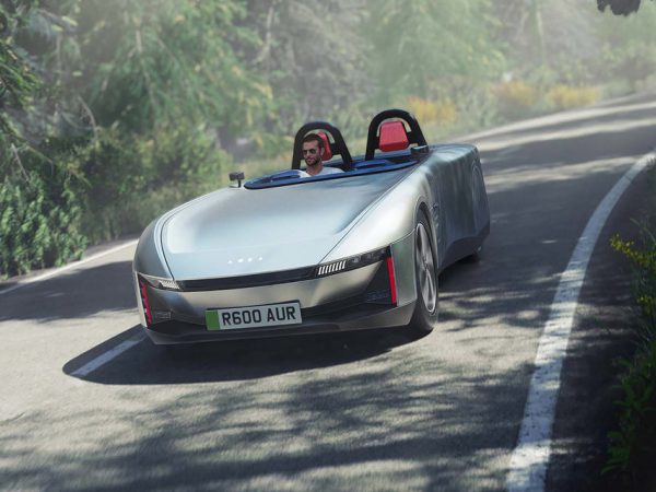 Aura Electric Concept Roadster: la versión más moderna del clásico roadster británico.