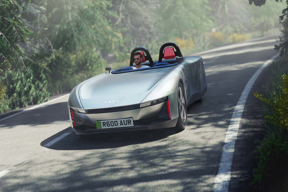 imagen 1 de Aura Electric Concept Roadster: la versión más moderna del clásico roadster británico.