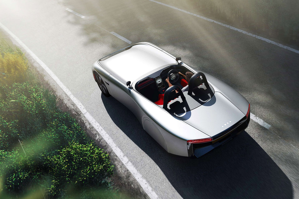 imagen 2 de Aura Electric Concept Roadster: la versión más moderna del clásico roadster británico.