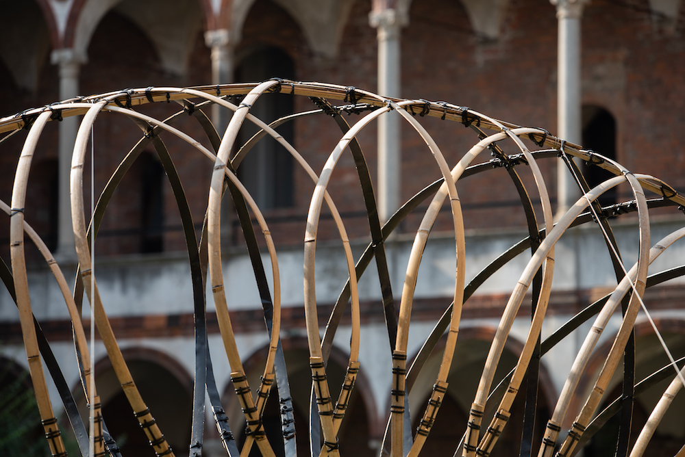 imagen 6 de Bamboo Ring, la instalación más sensorial de la Milan Design Week 2021.