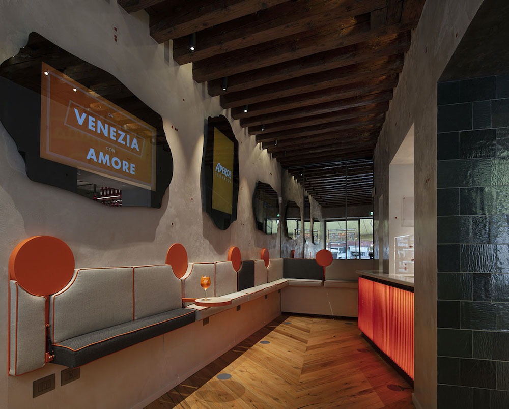 imagen 5 de El nuevo Aperol bar está en Venecia.