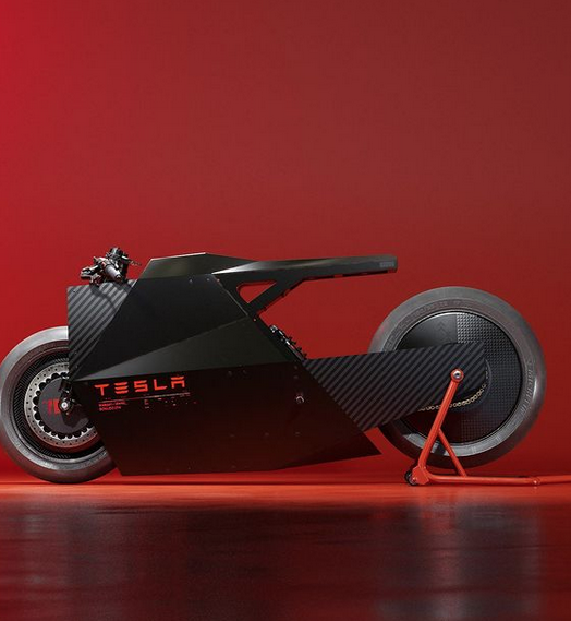 imagen 3 de ¿Imaginas como sería Tesla si se lanzase a diseñar motocicletas?