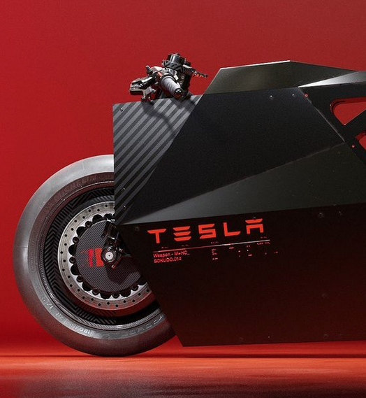 imagen 8 de ¿Imaginas como sería Tesla si se lanzase a diseñar motocicletas?