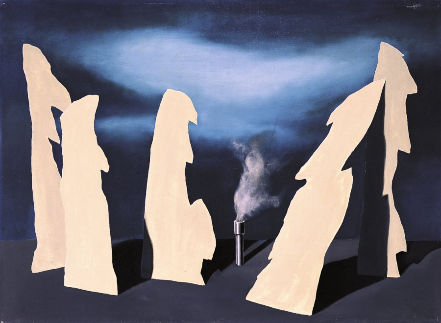imagen 11 de René Magritte, la máquina de pintar cuadros pensantes.