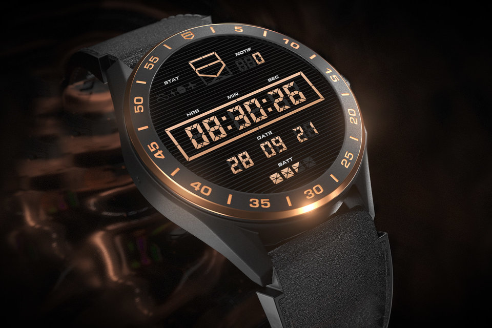 imagen 3 de Tag Heuer presenta la edición Bright Black Edition de su smartwatch.