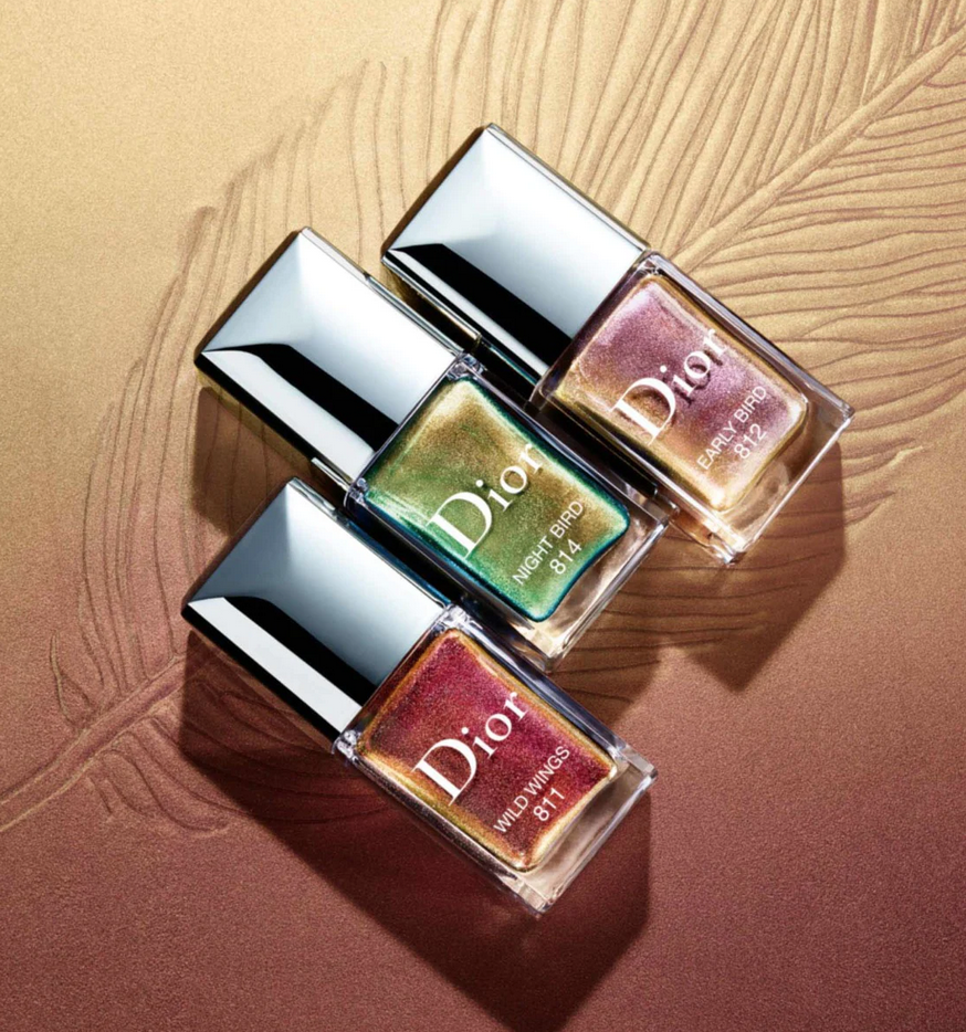 imagen 3 de El maquillaje de otoño y Dior se tiñe de los ricos colores del plumaje de los pájaros.