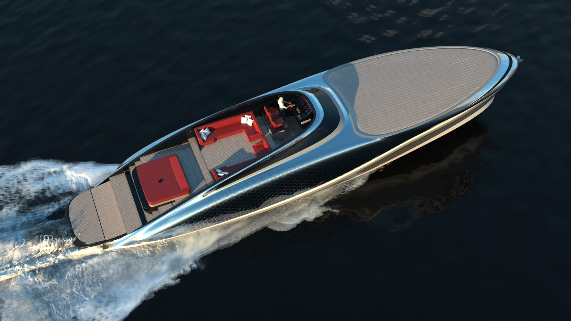 imagen 7 de Embryon Hyperboat Concept, una nueva joya náutica de Lazzarini.