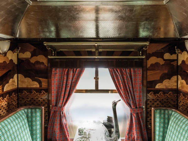 Este es el vagón de tren Pullman reinventado por Wes Anderson.