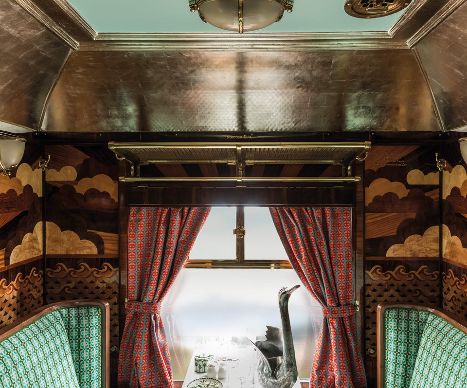 imagen 1 de Este es el vagón de tren Pullman reinventado por Wes Anderson.