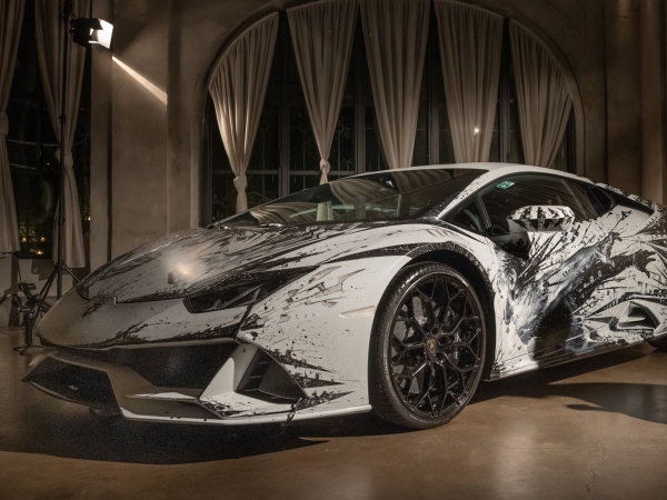 Minotauro, el Lamborghini Huracan Evo según el artista italiano Paolo Troilo.