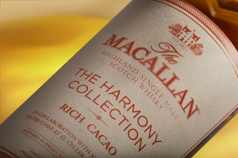 imagen 3 de The Macallan Harmony Collection Rich Cacao: whisky y chococlate.