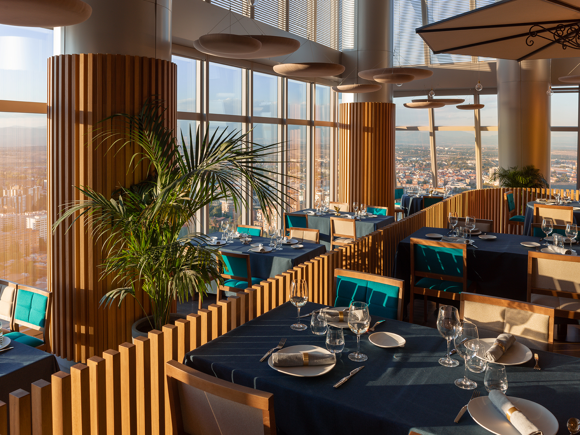 imagen 12 de Élkar es el restaurante más alto de España y está en Madrid.