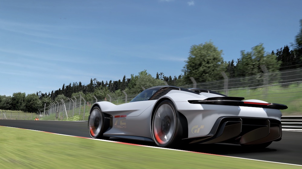 imagen 12 de Porsche Vision Gran Turismo, el coche de carreras de los amantes de los videojuegos.
