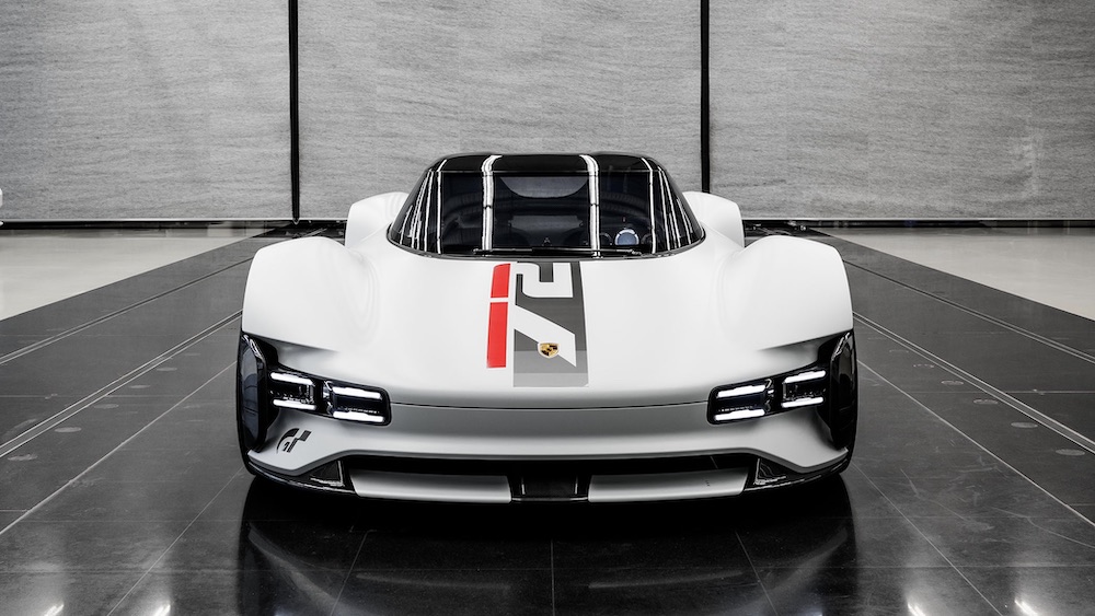 imagen 1 de Porsche Vision Gran Turismo, el coche de carreras de los amantes de los videojuegos.