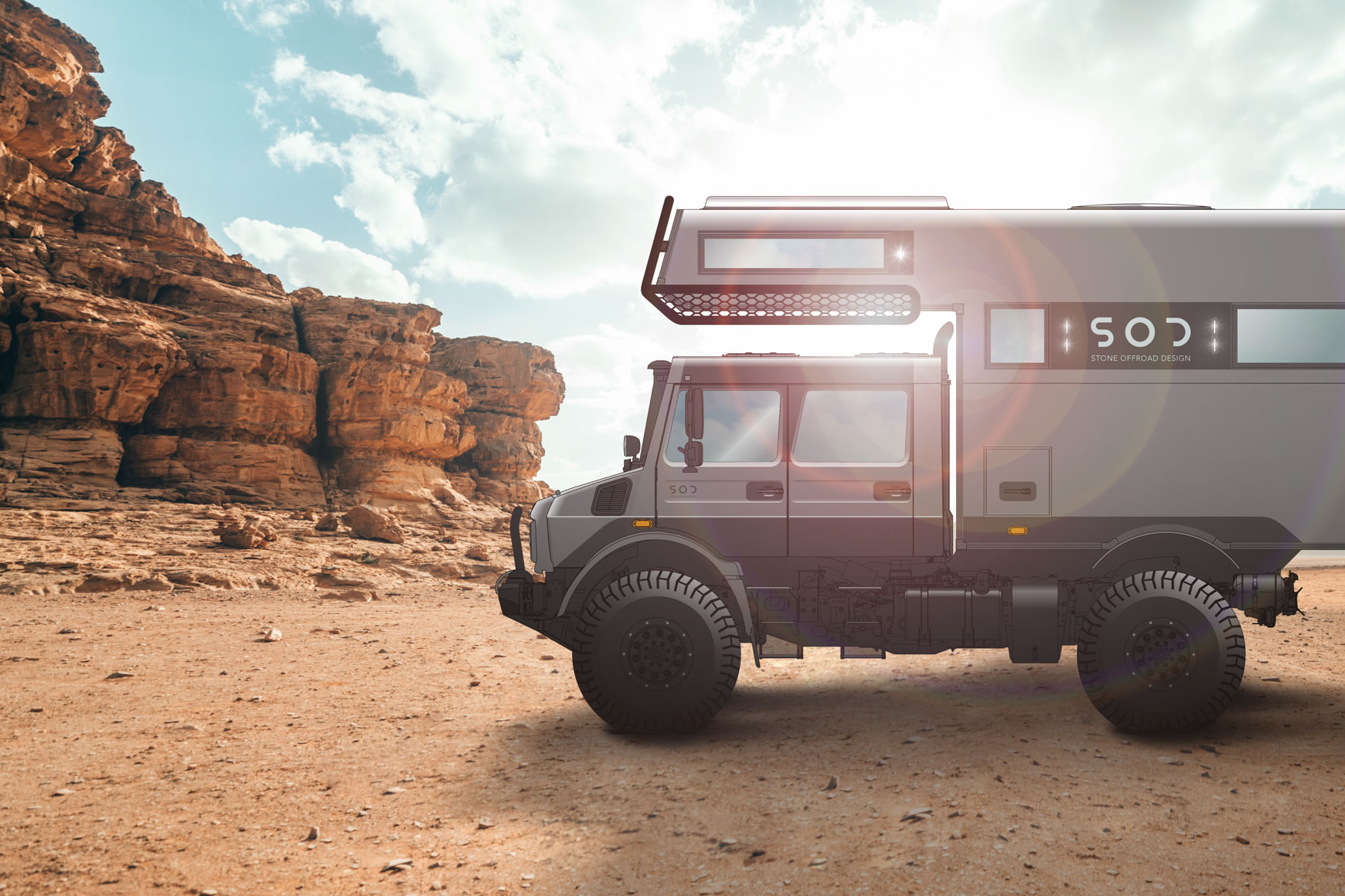 imagen 2 de SOD Rise 4×4, el vehículo que esperaban los amantes de la aventura, el confort y el lujo.