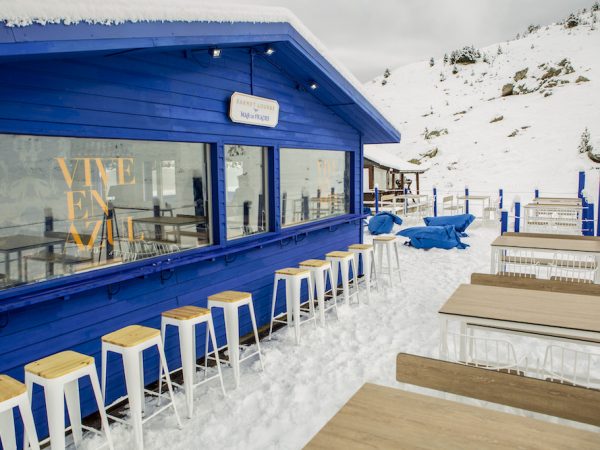 Garmet Lounge, la cabaña nevada de Mar de Frades en Formigal.