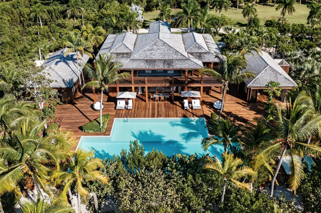 imagen 1 de Se vende la que fuera la casa de Bruce Willis en el paraíso de las islas Turcas y Caicos.