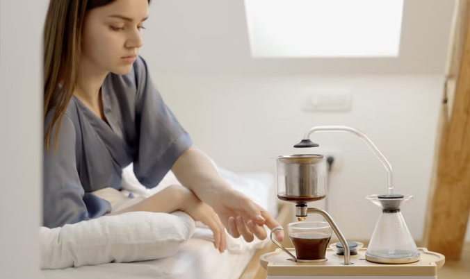 imagen 5 de Te presentamos un reloj despertador con olor y sabor a café (o té).