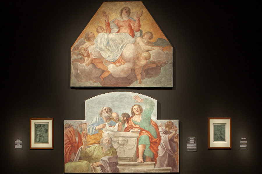 imagen 11 de El Prado exhibe los frescos de la capilla Herrera, de Annibale Carracci.