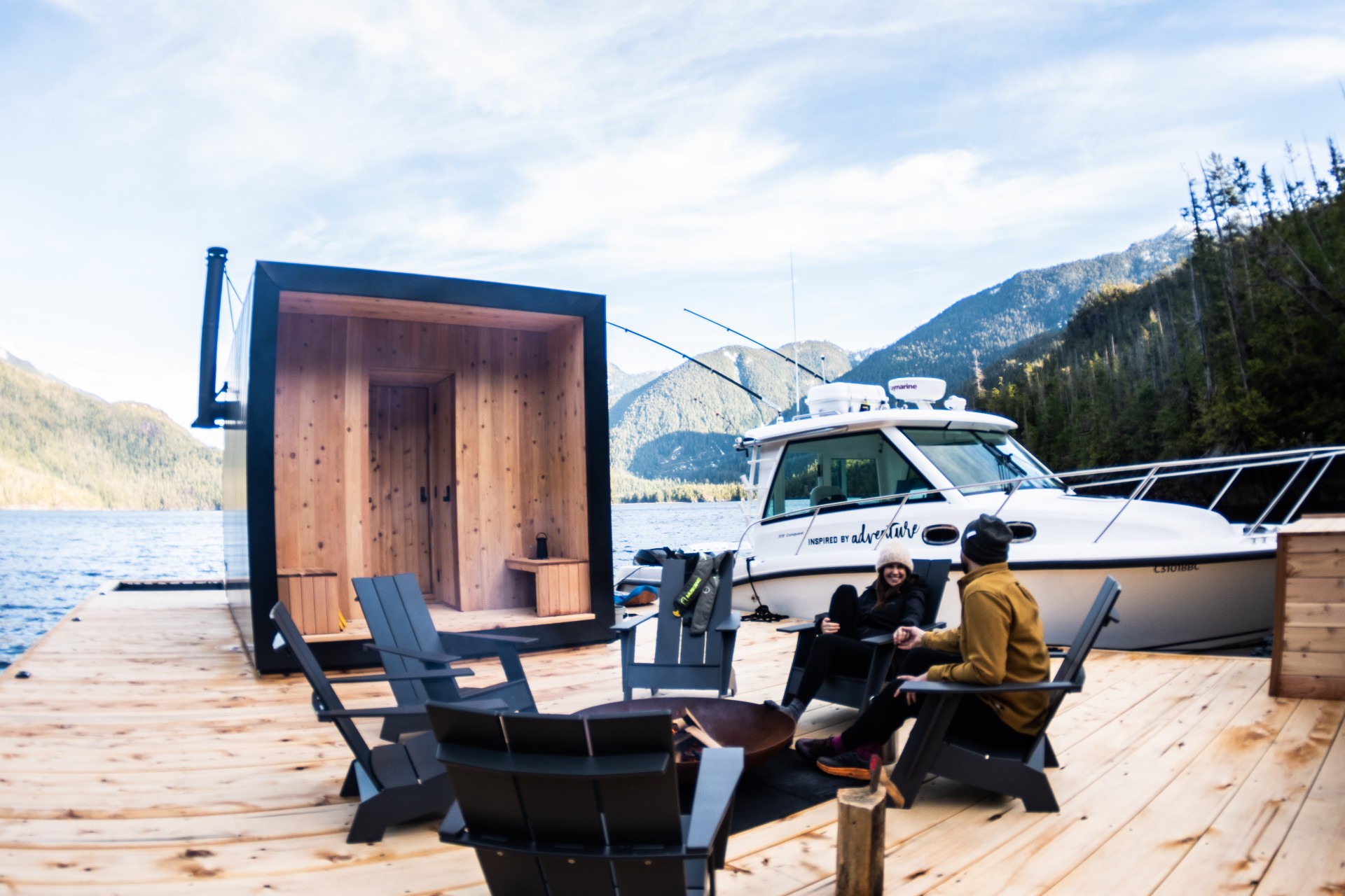 imagen 2 de La sauna más espectacular del mundo está en Canadá.