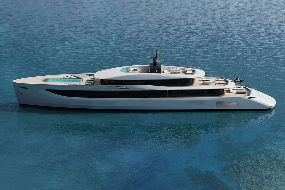 imagen 1 de Posterity Superyacht Concept, el lujo elegante hecho yate de lujo.