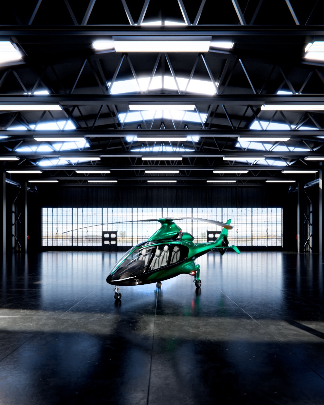 imagen 4 de Hill HX50, el helicóptero de los que no quieren esperar a que los coches volantes sean una realidad.