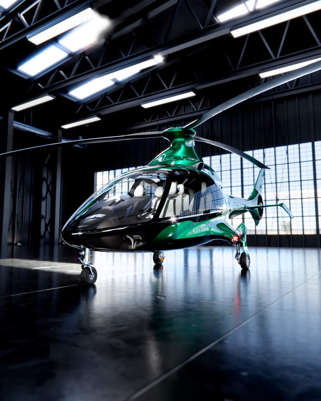 imagen 1 de Hill HX50, el helicóptero de los que no quieren esperar a que los coches volantes sean una realidad.