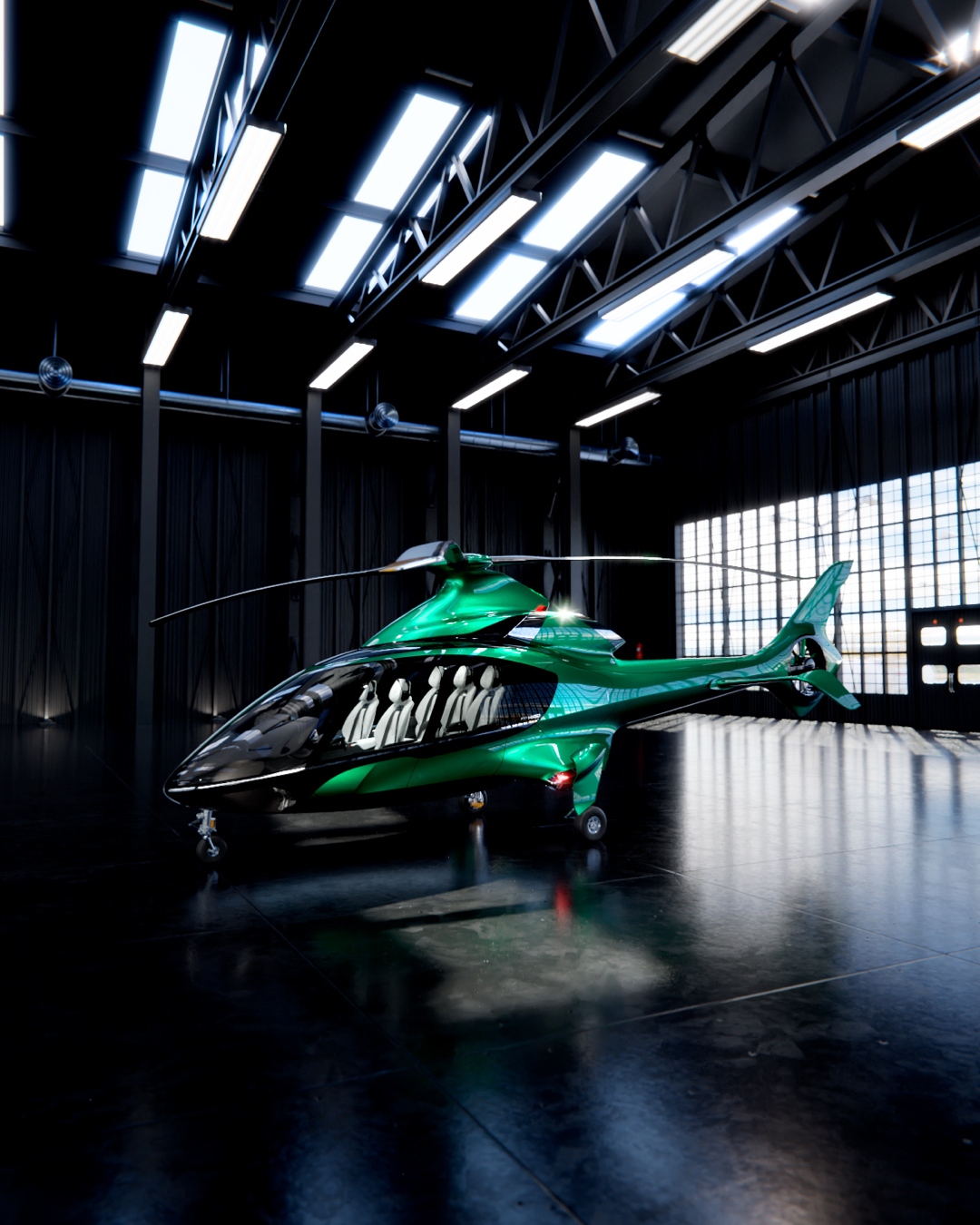 imagen 2 de Hill HX50, el helicóptero de los que no quieren esperar a que los coches volantes sean una realidad.