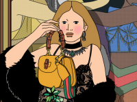 La perspectiva más artística de los Bolsos Gucci Bamboo 1947 y Diana.