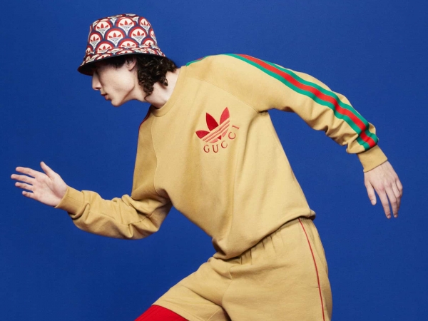 Adidas x Gucci. Versión uomo.