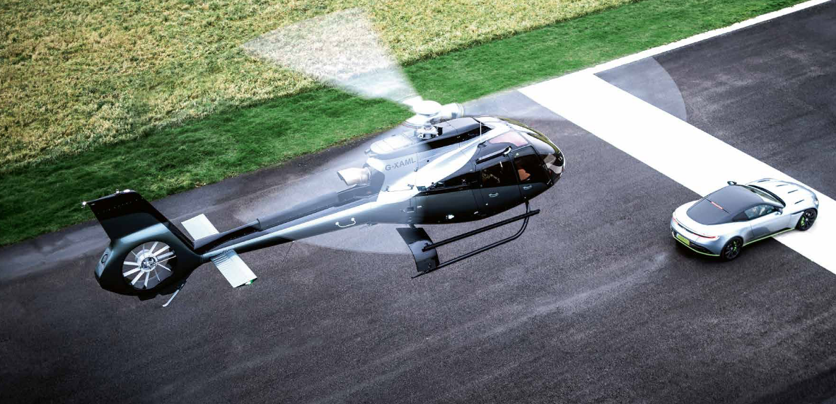 imagen 1 de Airbus y Aston Martin presentan el helicóptero más exclusivo del mundo.