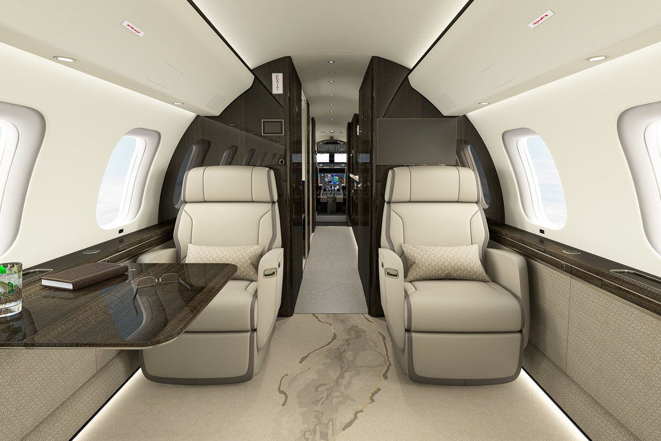 imagen 2 de Bombardier Global 8000 Business Jet: así es el nuevo y espectacular jet privado de Bombardier.