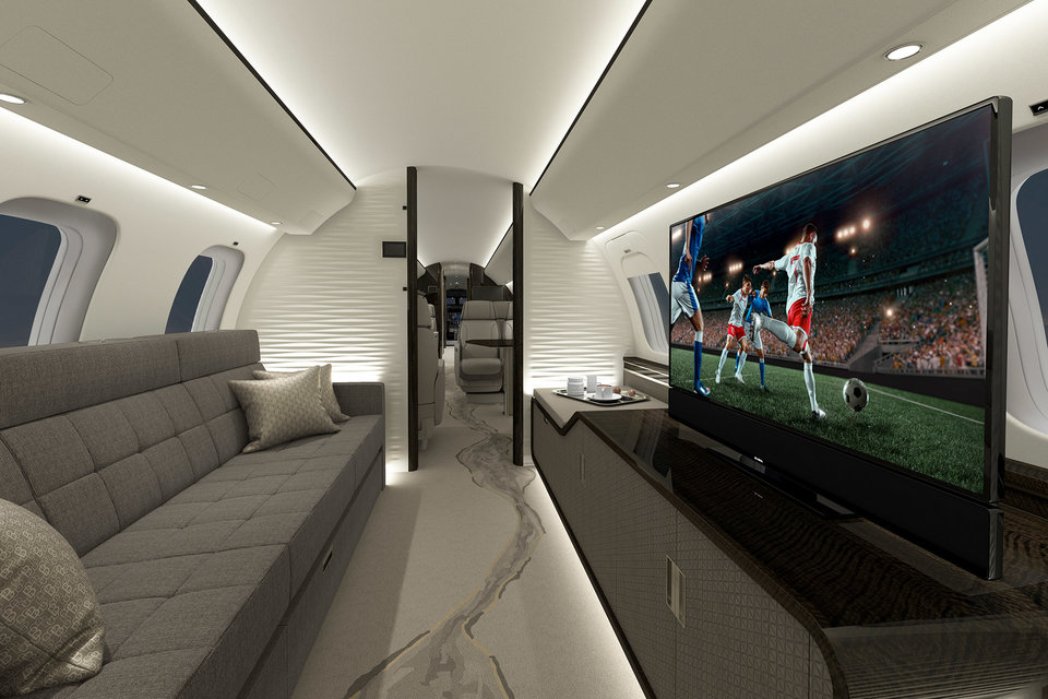 imagen 3 de Bombardier Global 8000 Business Jet: así es el nuevo y espectacular jet privado de Bombardier.