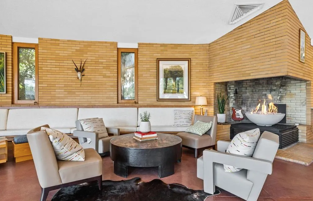 imagen 18 de Cooke House: a la venta una casa diseñada por Frank Lloyd Wright en Virginia Beach.