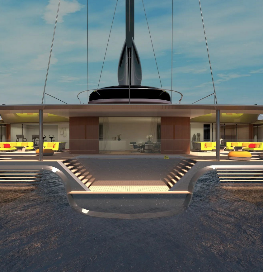 imagen 6 de DOMUS, el nuevo y espectacular trimarán eléctrico de VGD.