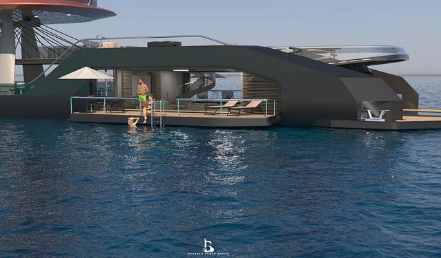 imagen 7 de Zion, un concept yacht de escádalo de Bhushan Powar Design.