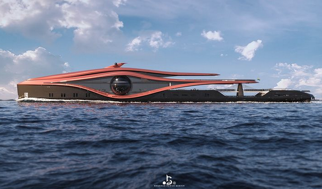 imagen 2 de Zion, un concept yacht de escádalo de Bhushan Powar Design.