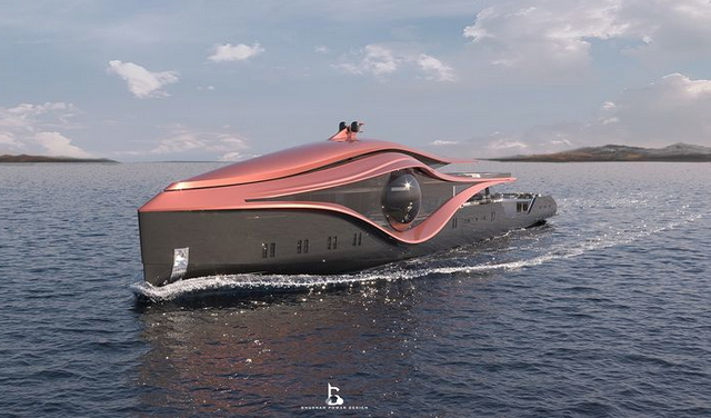 imagen 1 de Zion, un concept yacht de escádalo de Bhushan Powar Design.