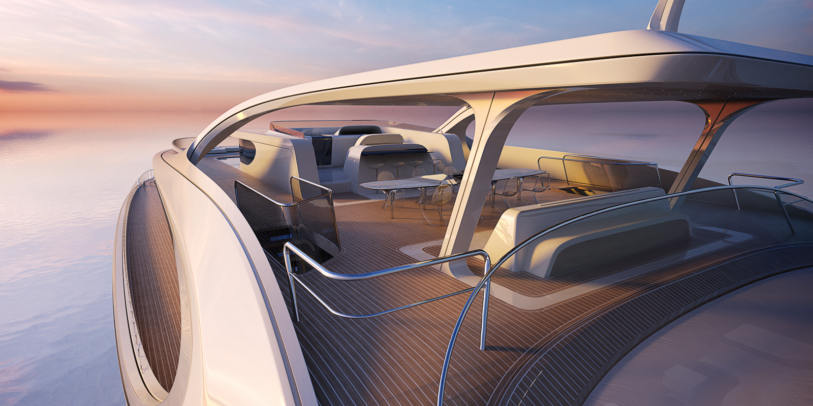 imagen 4 de Oneiric, así es el catamarán de lujo que Zaha Hadid Architects ha diseñado para Rossinavi.