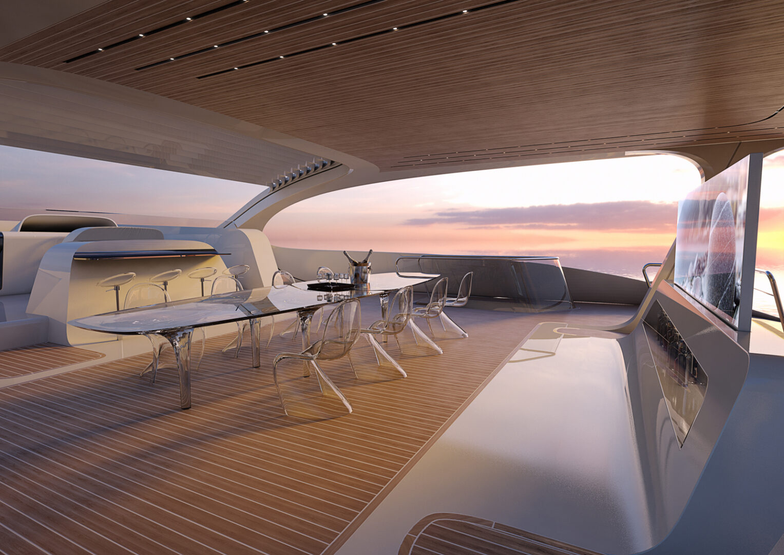 imagen 5 de Oneiric, así es el catamarán de lujo que Zaha Hadid Architects ha diseñado para Rossinavi.