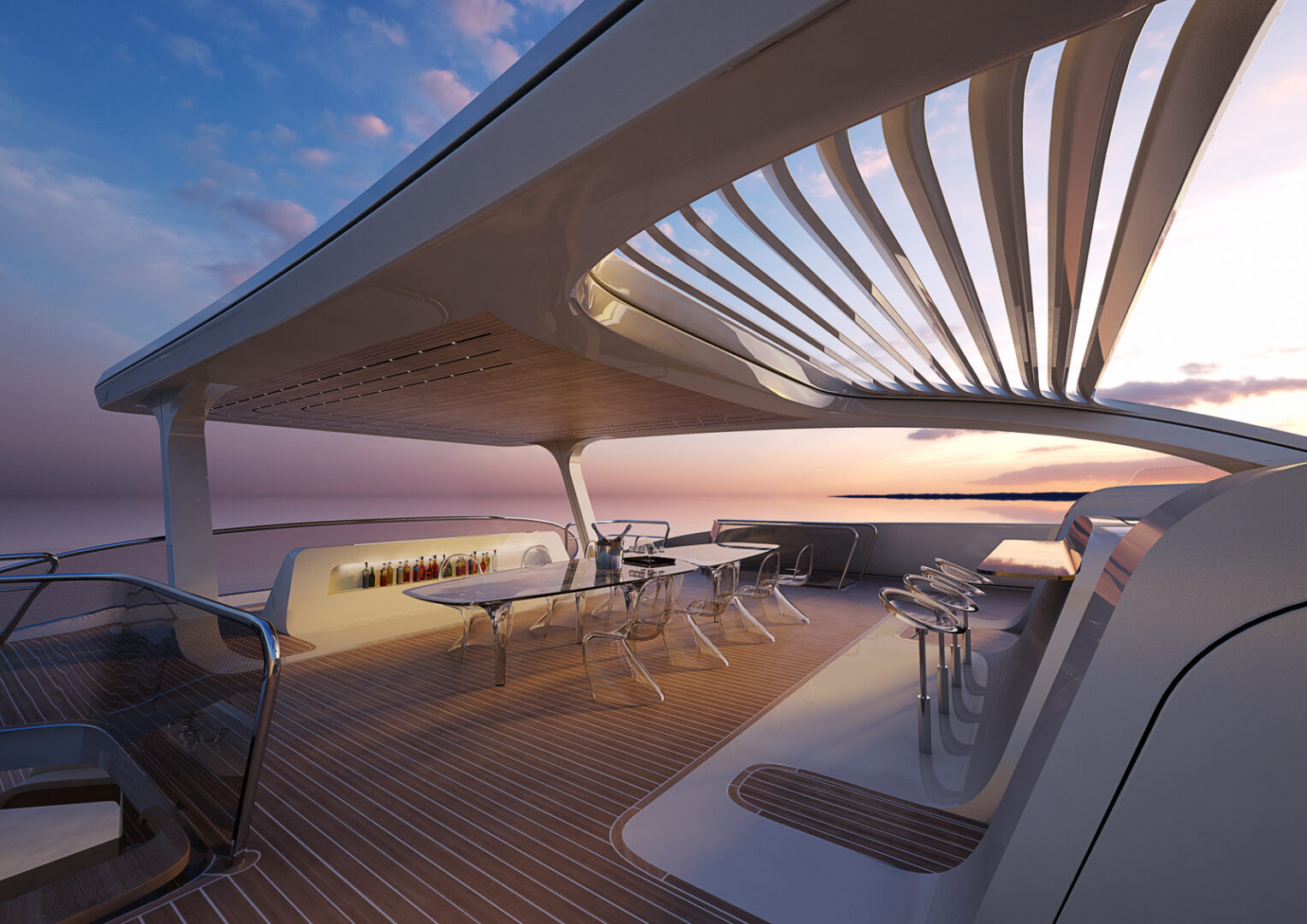 imagen 6 de Oneiric, así es el catamarán de lujo que Zaha Hadid Architects ha diseñado para Rossinavi.